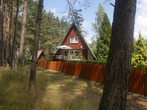 domek na skraju lasu